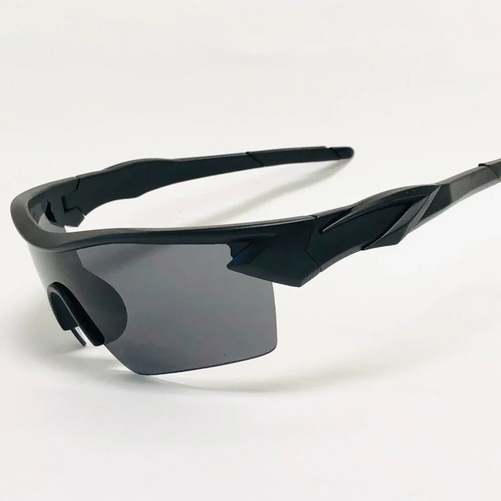 Men Sports Sunglasses Fashion Designer Retro Black Lens Outdoor‎ Gafas Humbres